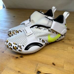 Nike White and Yellow Athletic Shoes